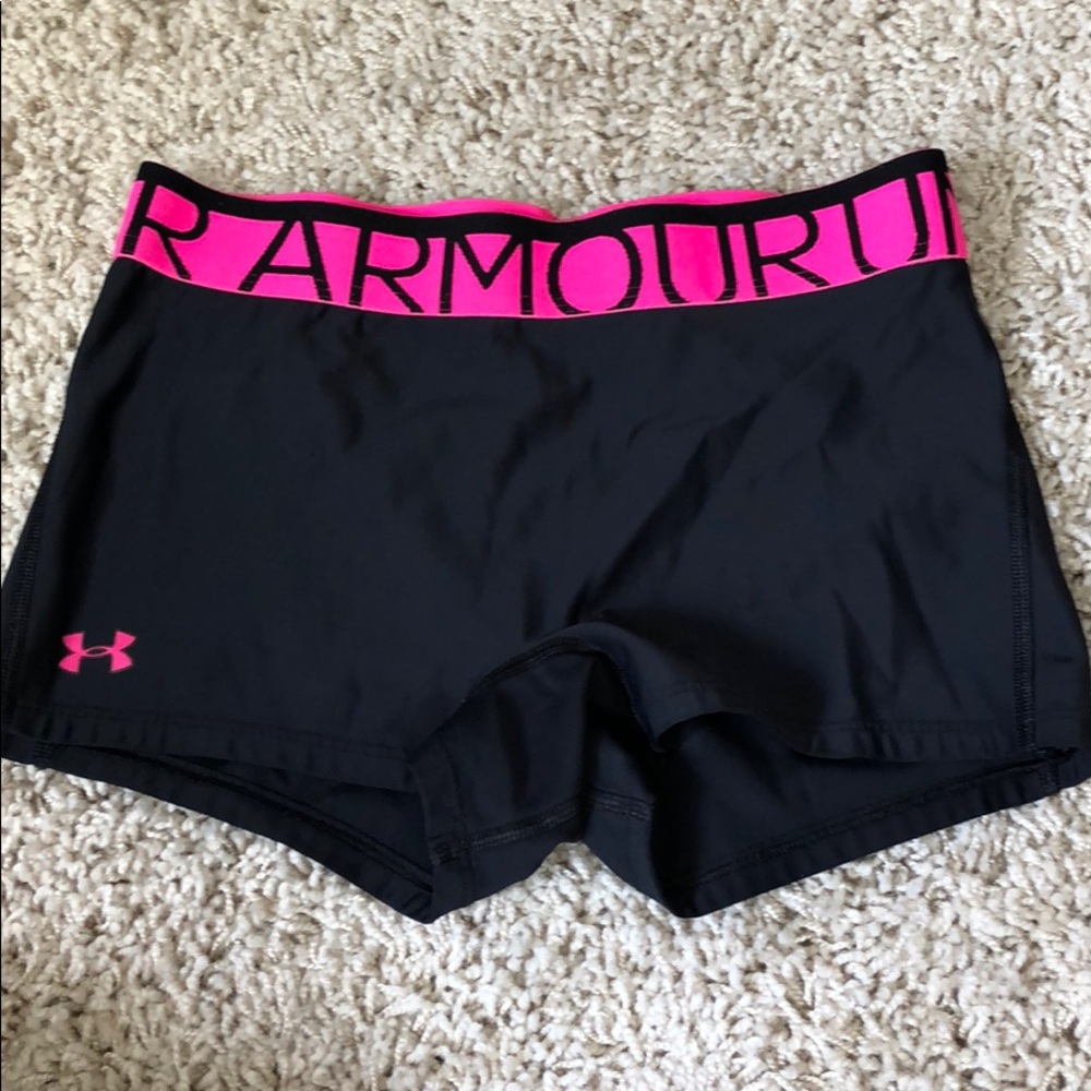 Black under armour spandex
